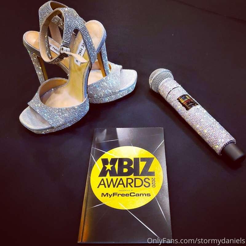 Getting ready to host the awards show tonight