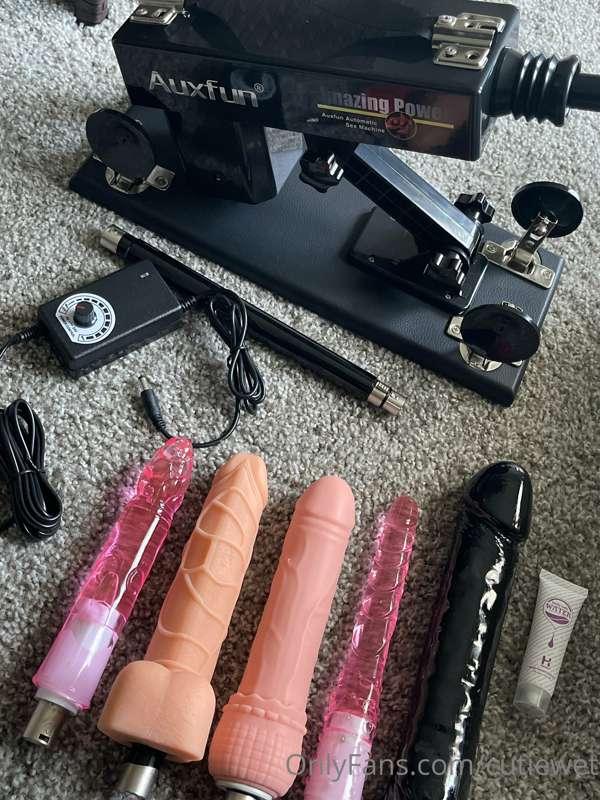 sex machine came 😍