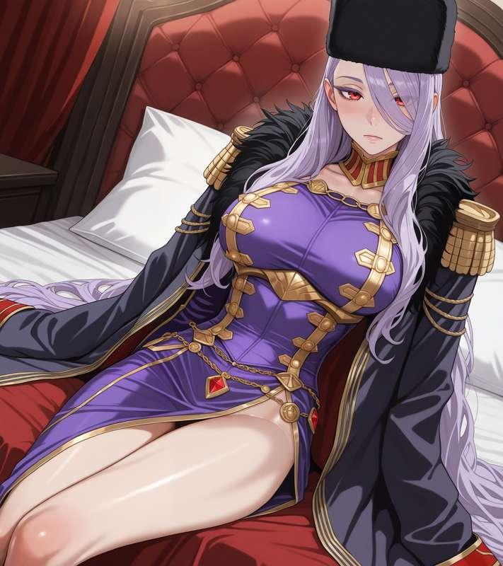 [EXPERIMENTAL | REQUEST] Crymaria Levin from Valkyria Chronicles (nude, posing, sex)