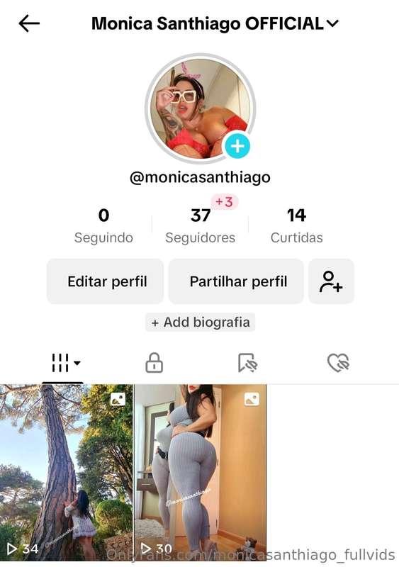 Follow my NEW TIK TOKhttps://www.tiktok.com/@monicasanthiago..