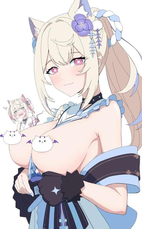Fuwawa's sidefluff 2
