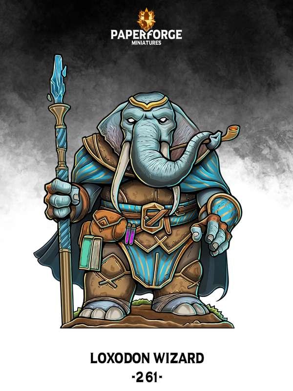 # 261 Loxodon Wizard