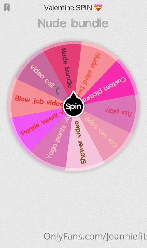 SPIN THE WHEEL - 🌹VALENTINES EDITION🌹
Every spin is a win!!
..