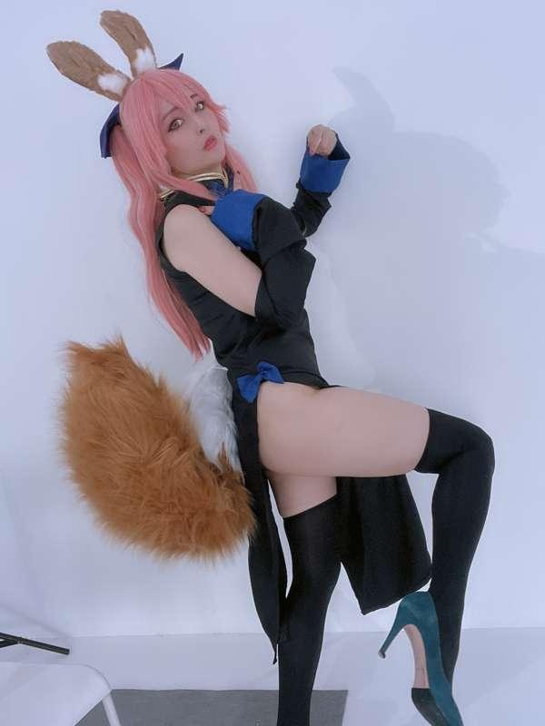 Chinese dress bunny Tamamo in Wadamemo