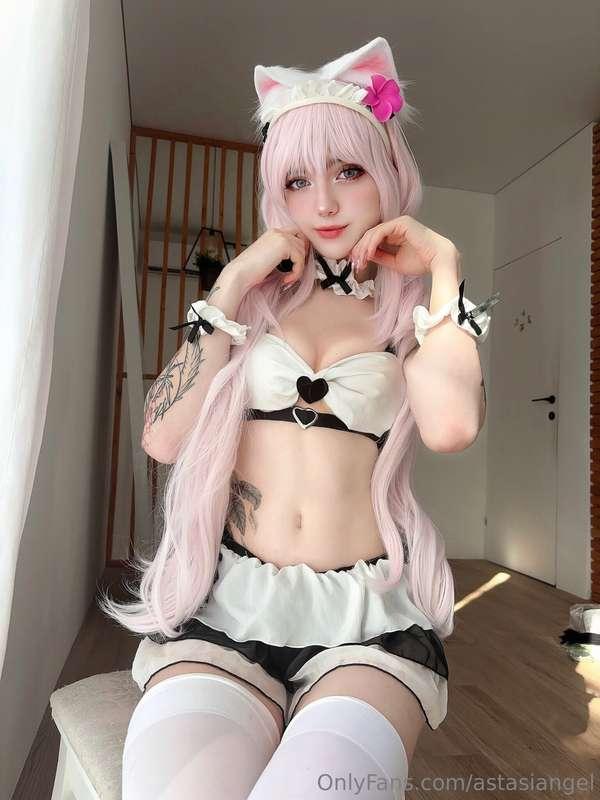 This kitty is so playful today~