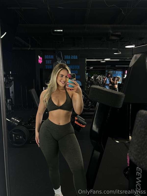 Early workout today 😘