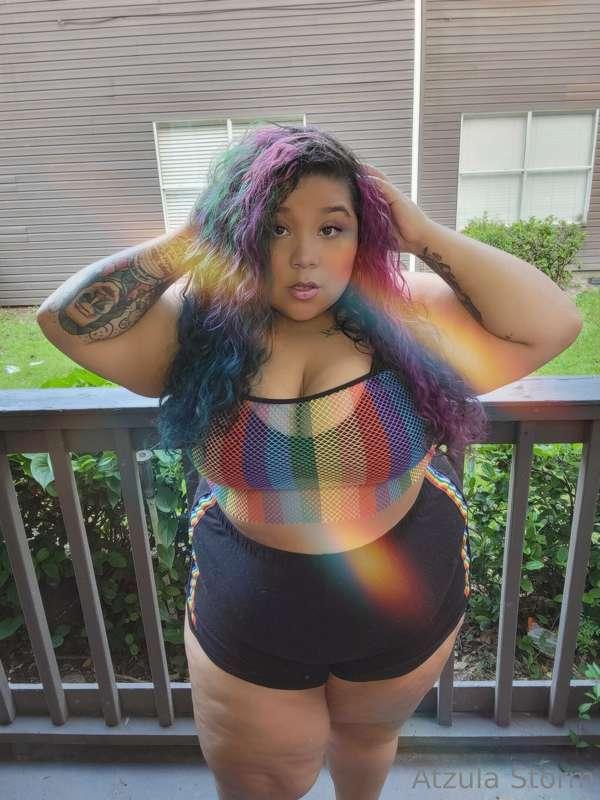 Decided to do a pride photoshoot for myself today 
Really pr..
