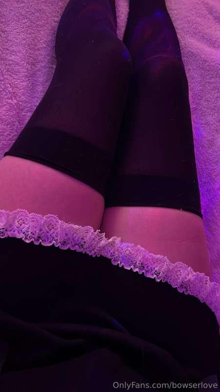 thigh highs on or off during sex? 💋