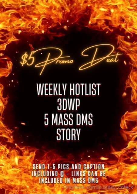 🔥 $5 PROMO DEAL TIP BELOW & SEND ME YOUR INFO 🔥