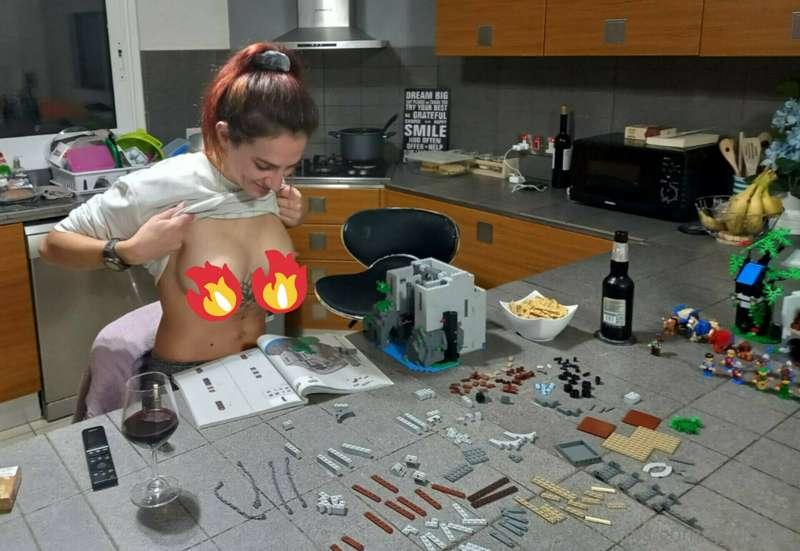 This is how I build my Legos. 😇 Message me for the picture w..
