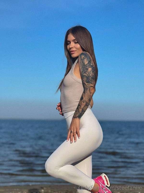 A beautiful view and a beautiful me, isn't that the best com..