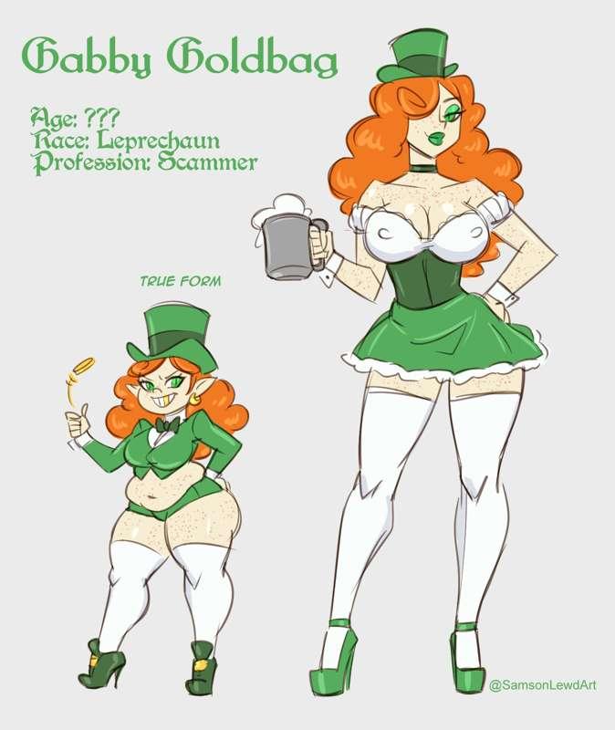 New OC: Gabby Goldbag