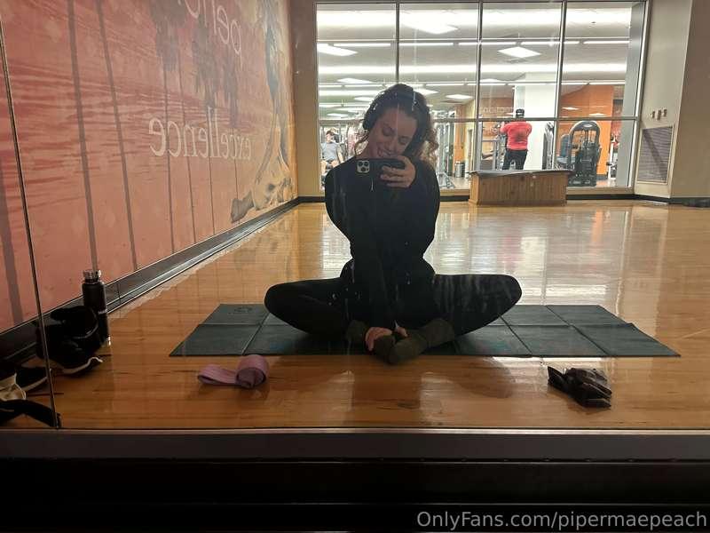 I went to the gym today, and now my body feels great!  Wish ..