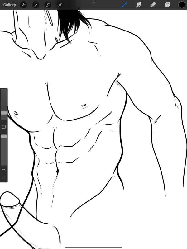 Working on lineart 