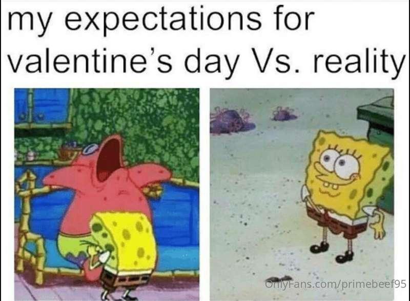 Hope everybody has a good Valentine’s Day