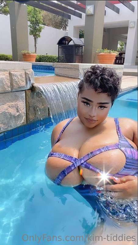 Water low-key licks my nipples gently… see why I think so he..