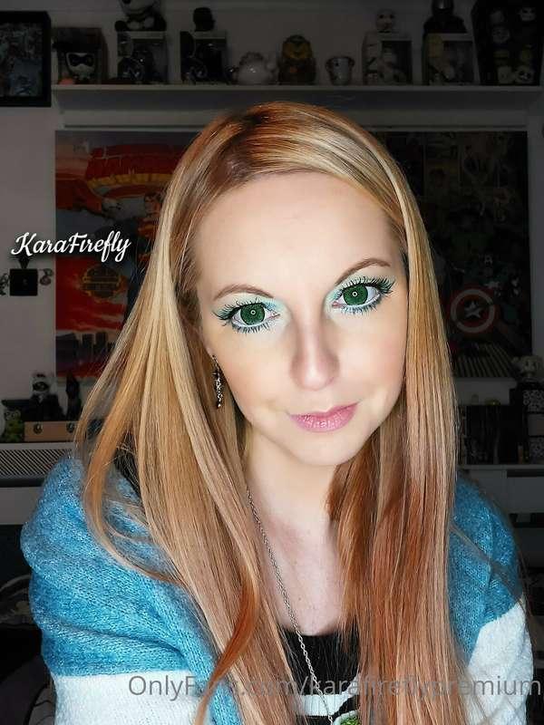 Green contacts & Blue Net Body Part 1. Thought I would post ..