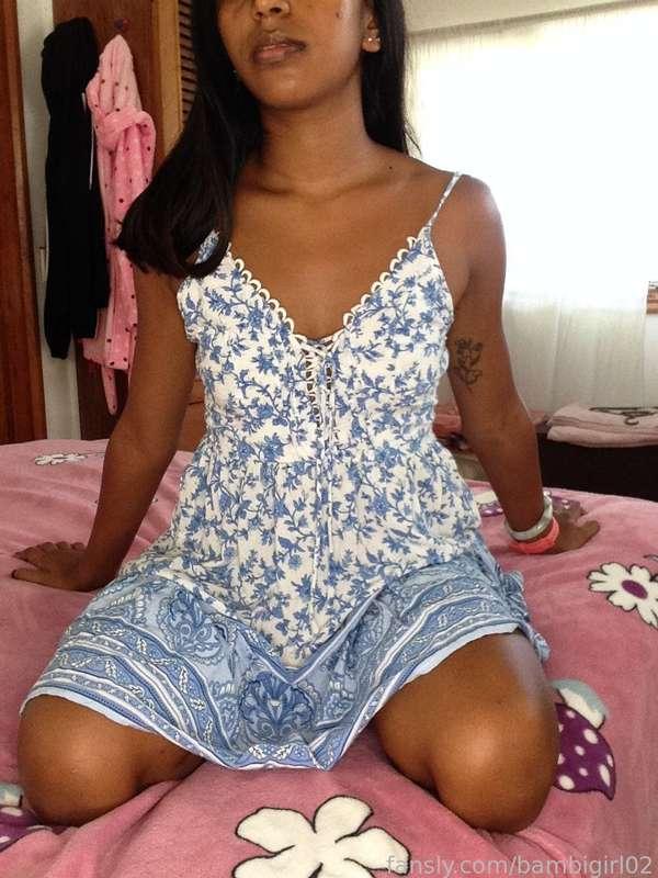 My new favourite summer dress 💙🌸

#indian #desi #asian #petite #tiny #short #cute #small #brown #browngirl #nipples #smallboobs #brownnipples #nude #naked #lingerie #pussy #vagina #foryou #fyp #dress #tiny #young #short #petite 

