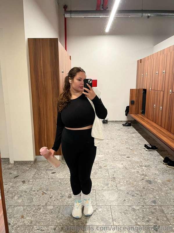 Proud of myself for going to the gym even when I didn't feel..
