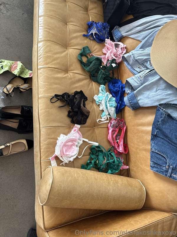 quite the collection of undies 😏