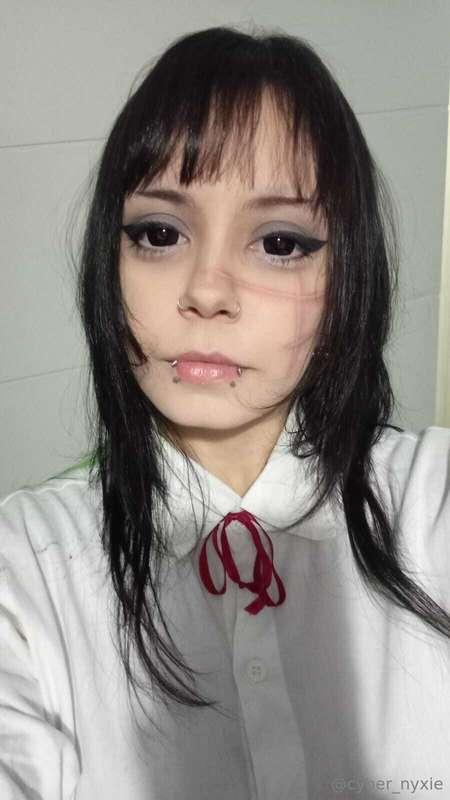 i dressed up as Misa Amane and Mitaka from Chainsaw Man XD