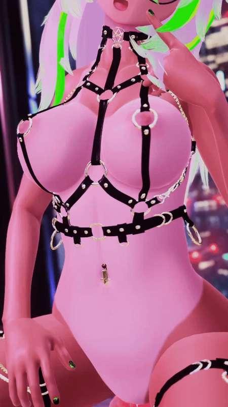 Milking some degen's cock dry -w-