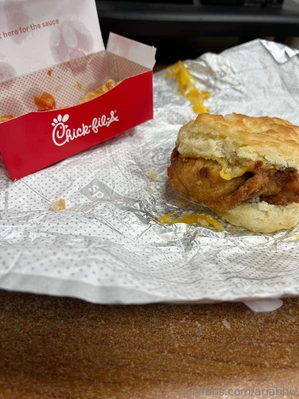 Influenced work to order breakfast simply so I could fill my..