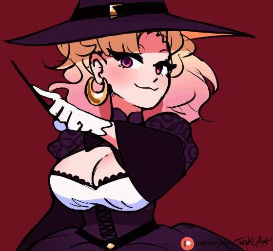 [OC] Witch animation 