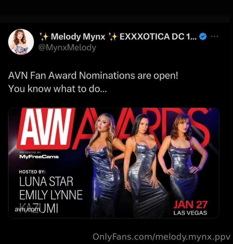 Please don’t forget to cast your vote!!! https://avn.com/awa..