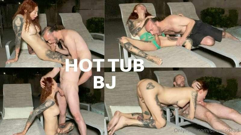 Hot Hot Hot Tub BJ @randy_denmark