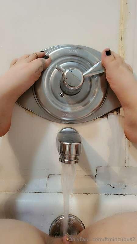 When I say I'm taking a bath this is what I'm really doing....