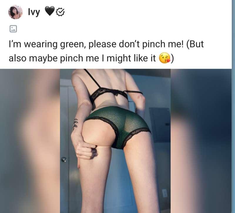 Lol from last year 🙈 Happy St. Patrick’s day! ☘️  How are yo..