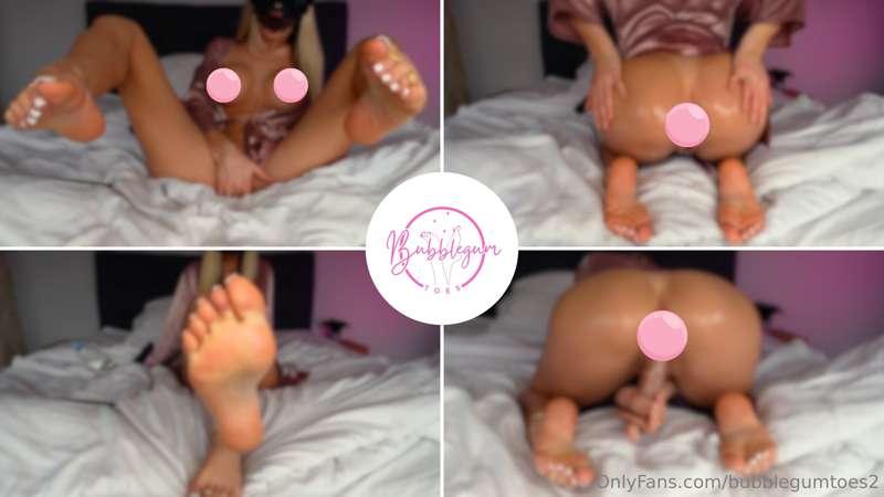🇬🇧🇺🇸 English Dildo & Feet JOI with my NEW TITS🇺🇸🇬🇧Check your..