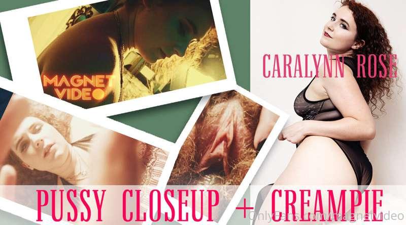 Coitus closeup and creampie after a condom breakage with @ca..