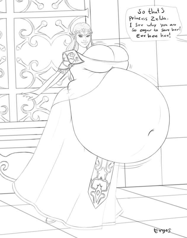 Zelda Twilight Princess - Sketch