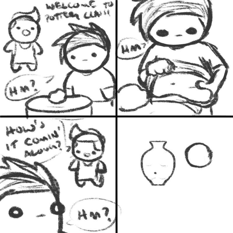 Unfinished comics