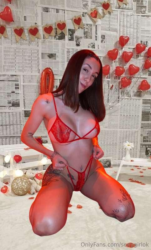 VALENTINE'S DAY is coming up and how do you think red linger..