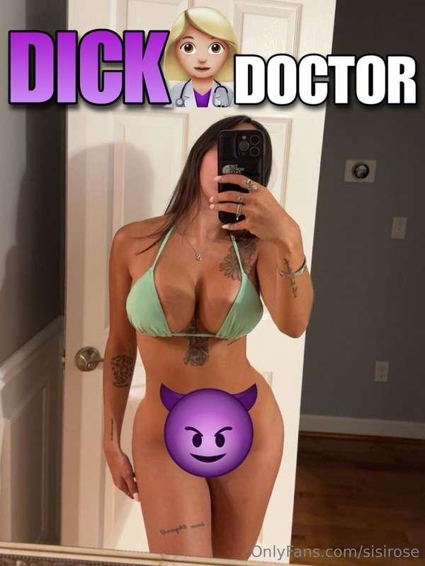 ### DICK DOCTOR 🍆👩🏽‍⚕️
all my EXs used to c4ll me the **DICK..