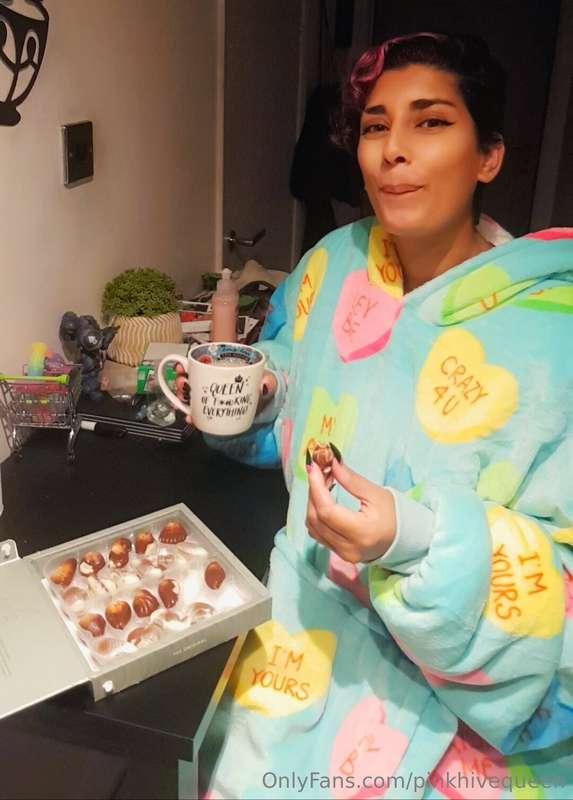 This is how I look after filming btw 💖