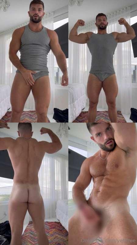 Video 97Another verbal domination, muscle flexing, jerk off ..