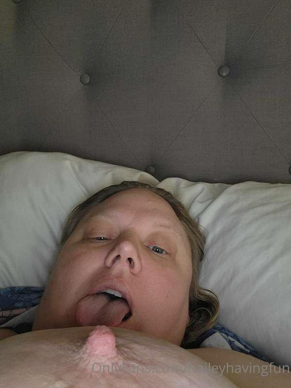 My nipple is seriously the perfect size for sucking . They a..