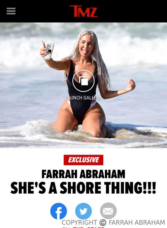 FARRAH FRIDAY FARRAH CRASHING 🌊 WAVES 🌊 IN THE NEWS ! 🗞️ Rea..