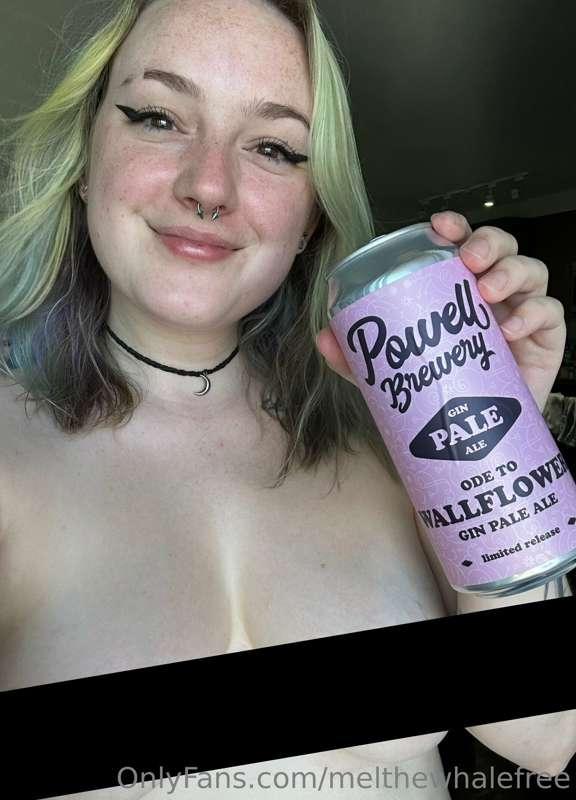 Ode to Wallflower gin pale ale by Powell brewery🍻 7/10 pleas..