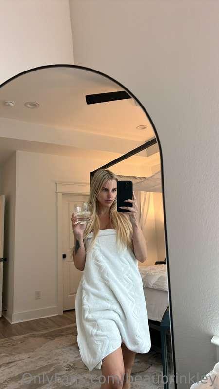 Evening glass of wine alone