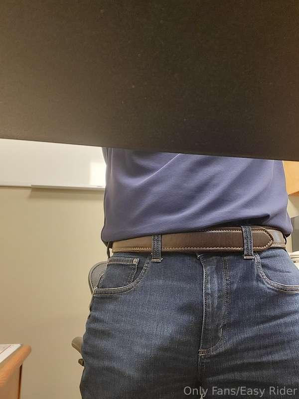 When everyone leaves the office early on a Friday, I get to...