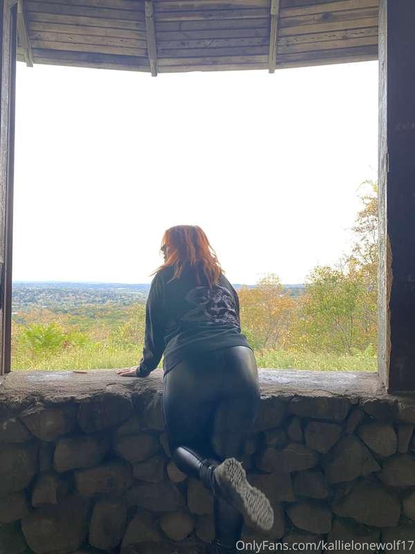 Yes i hike in leather pants