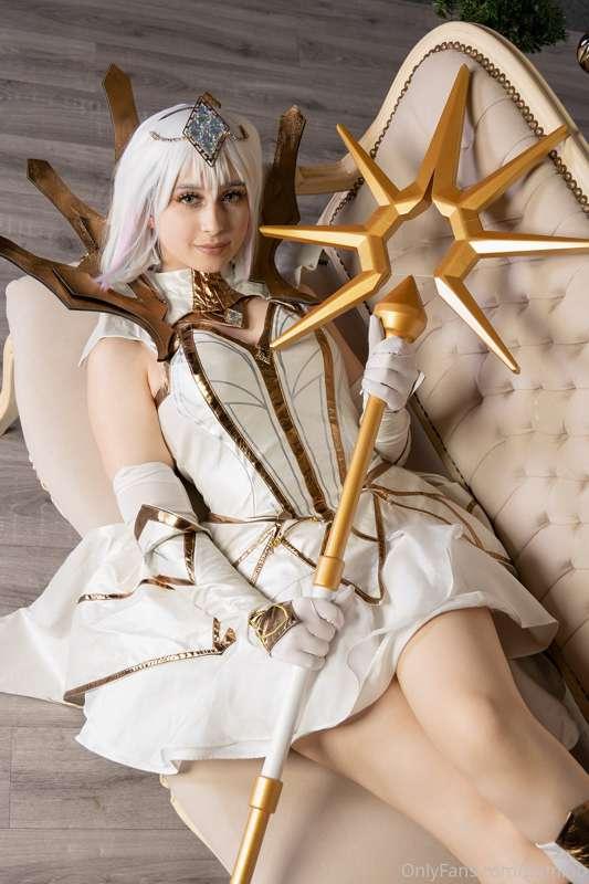 elementalist lux is one of my cosplays for December <3 anyon..