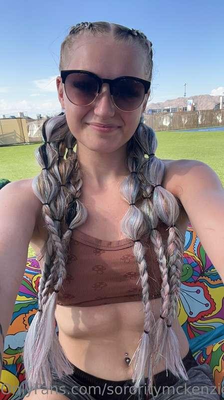 First time getting festival braids and I absolutely love the..