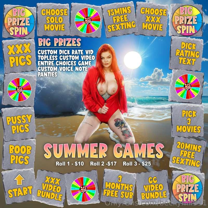 ☀️Summer Games☀️My BEST game yet with my BIGGEST prizes1 rol..