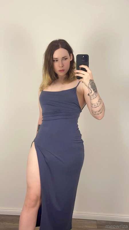 sexy picture alert (this is the dildo riding dress btw) lol
